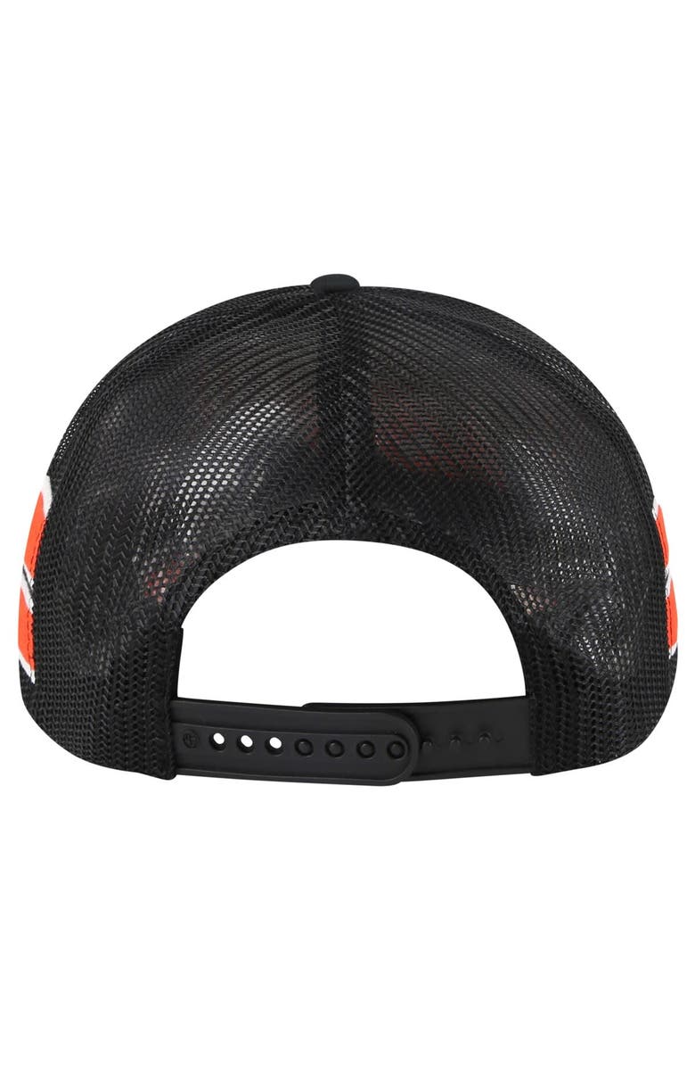 '47 Men's '47 Black Oklahoma State Cowboys Sideband Trucker Adjustable Hat, Alternate, color, 