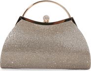 BERNESS Rhinestone Top Handle Bag