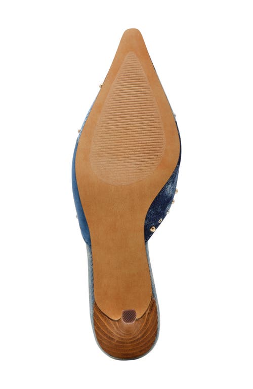 Steve Madden Alexi Pointed Toe Mule In Blue