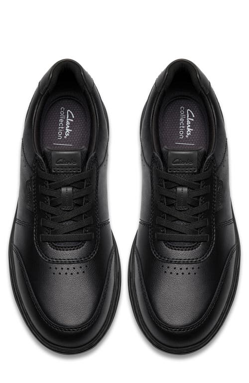 Clarks ® Craftwell Lace-up Sneaker In Black