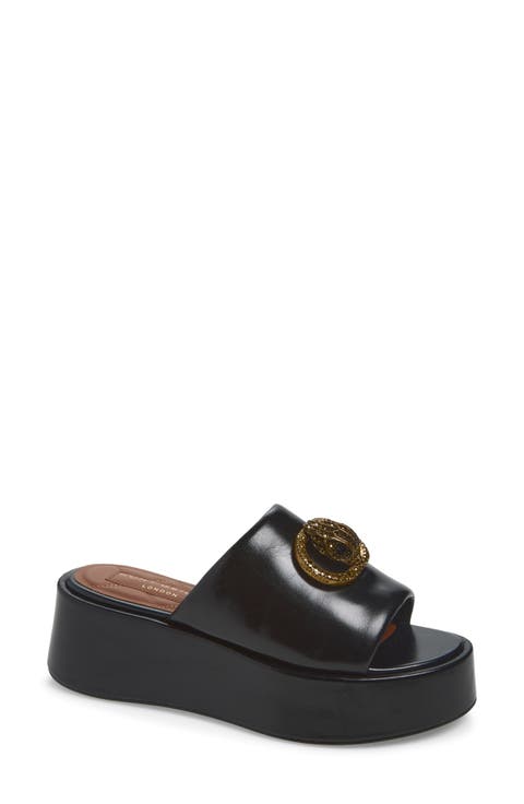 Chelsea Platform Wedge Slide Sandal
