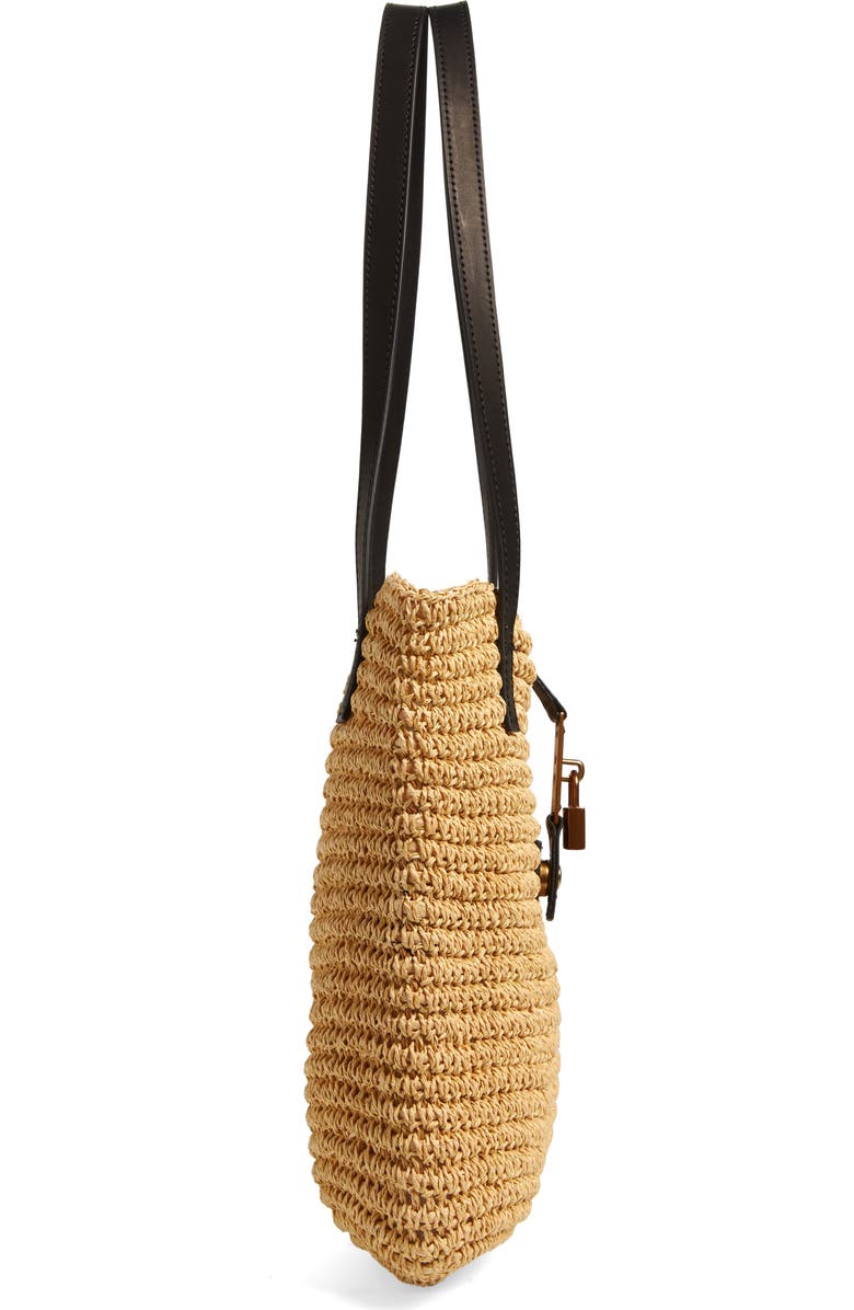 Kurt Geiger London Brixton Raffia Tote, Alternate, color,