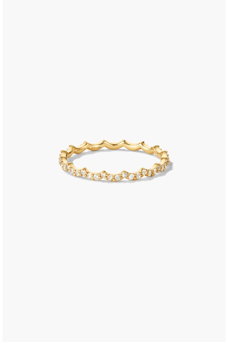 Scalloped Sapphire Stacker Set, Alternate, color, 18K Gold Vermeil