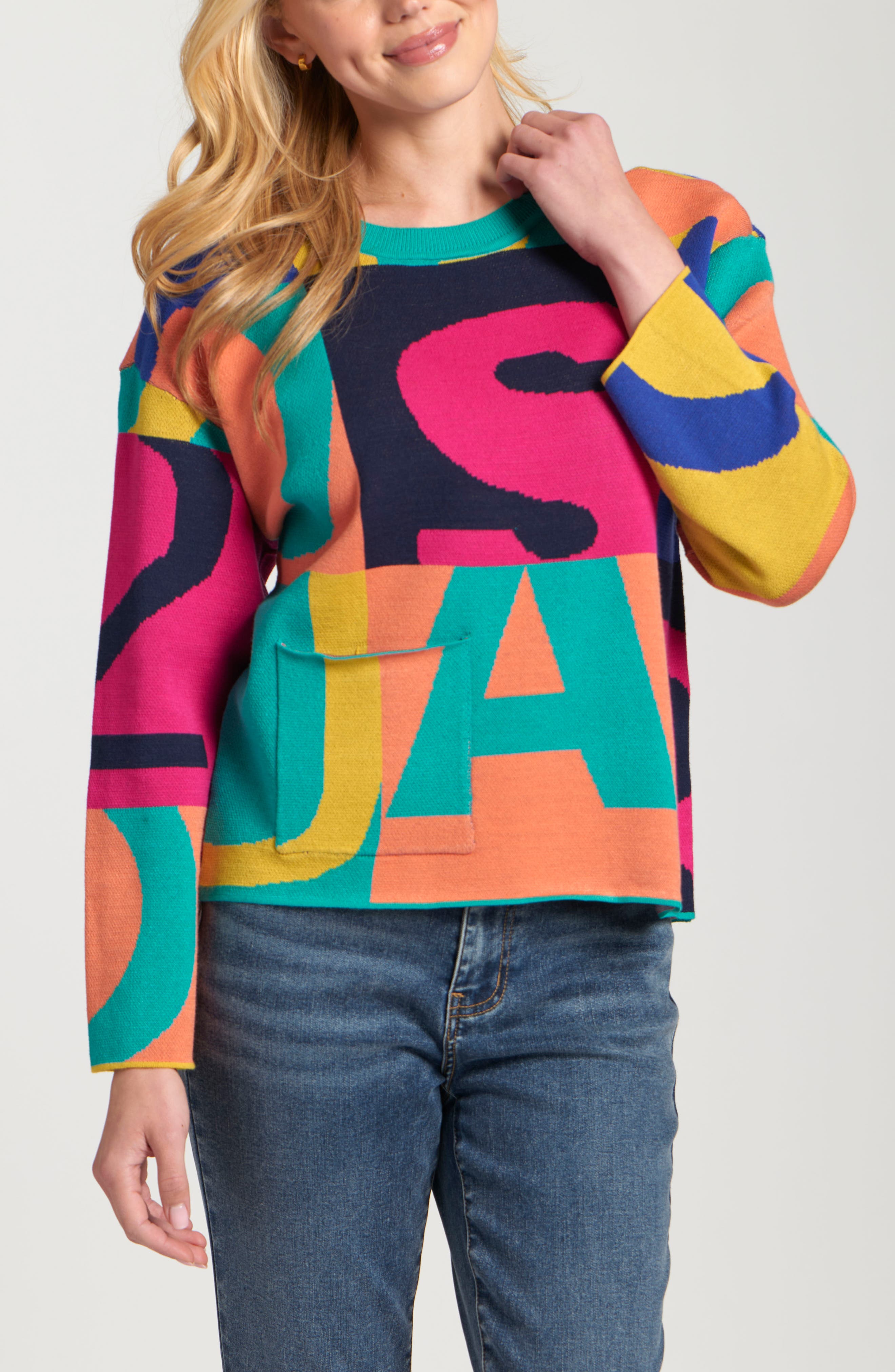 Graphic Graffiti Sweater