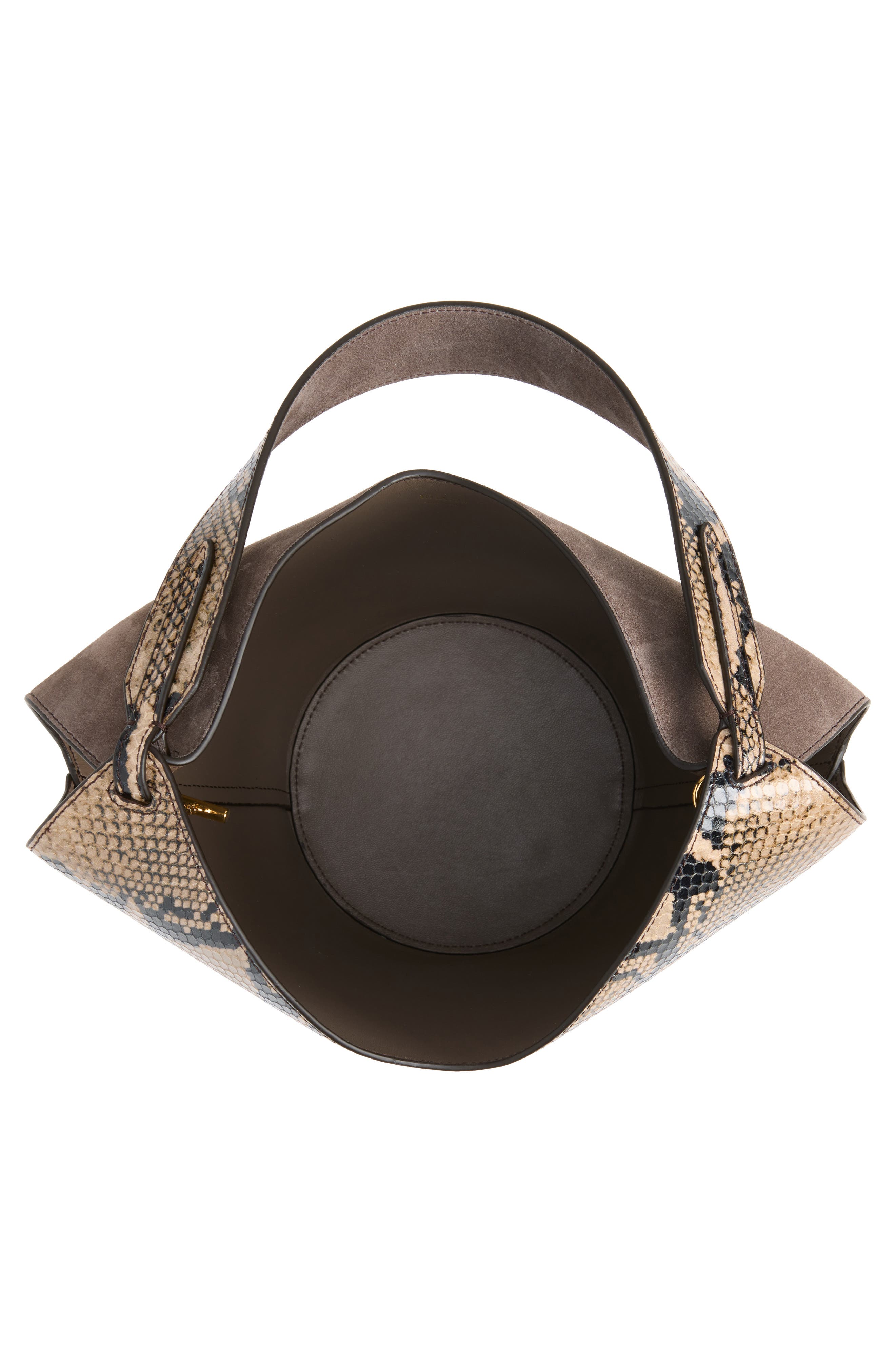 Mini Lotus Two-Sided Tote, Alternate, color, TAUPE/ MORNING DOVE