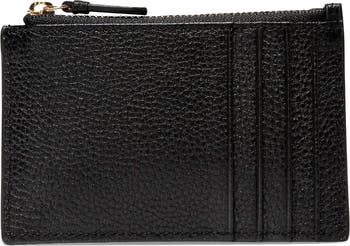 【Cole Haan】★カードケース★ Zip Card Case Leather Zip Card Case in Black | Cole Haan
