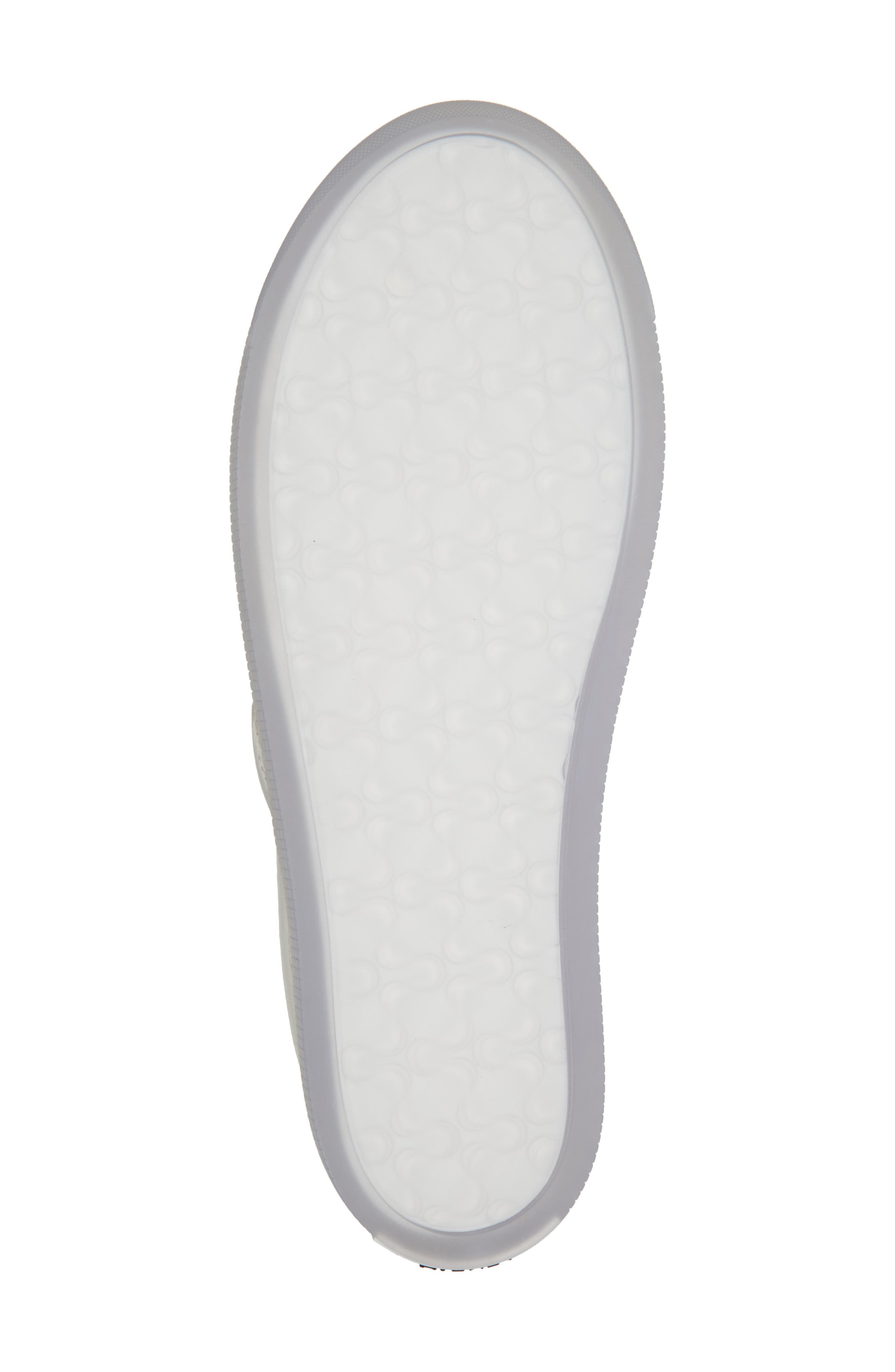 Serena Woven Leather Slip-On Sneaker, Alternate, color, 9117 ALABASTER