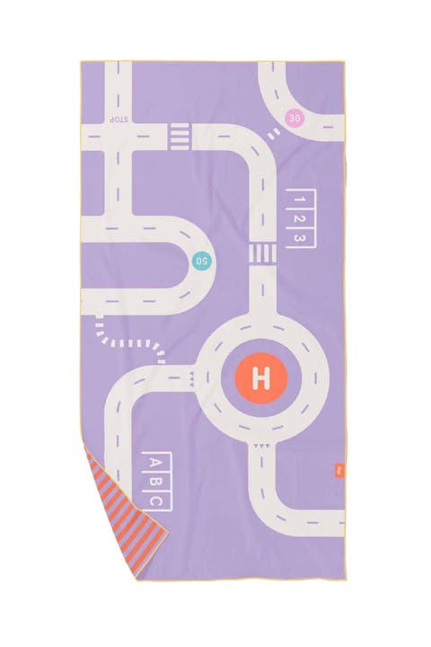 Play Towel On the Road Double-Sided Kids Play Towel