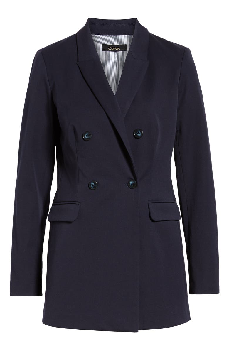 1901 Double Breasted Blazer, Alternate, color, 