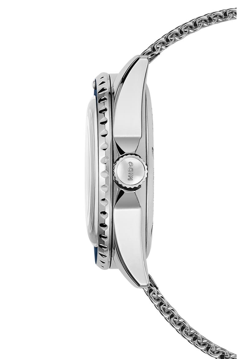 Ocean Star Tribute Bracelet Watch & Rubber Strap Gift Set, 40.5mm, Alternate, color, BLUE GRADIENT