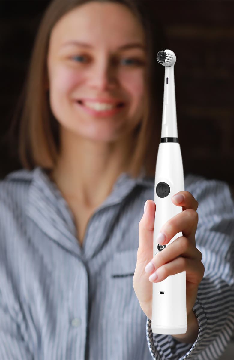 PURSONIC x Mario Lopez USB Rechargeable Electric Toothbrush, Alternate, color, White