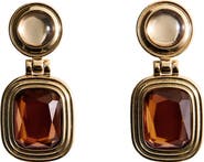 MANGO Mixed Resin Drop Earrings