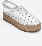 Forever & Always Shoes Fraga Leather Wedge Sandal