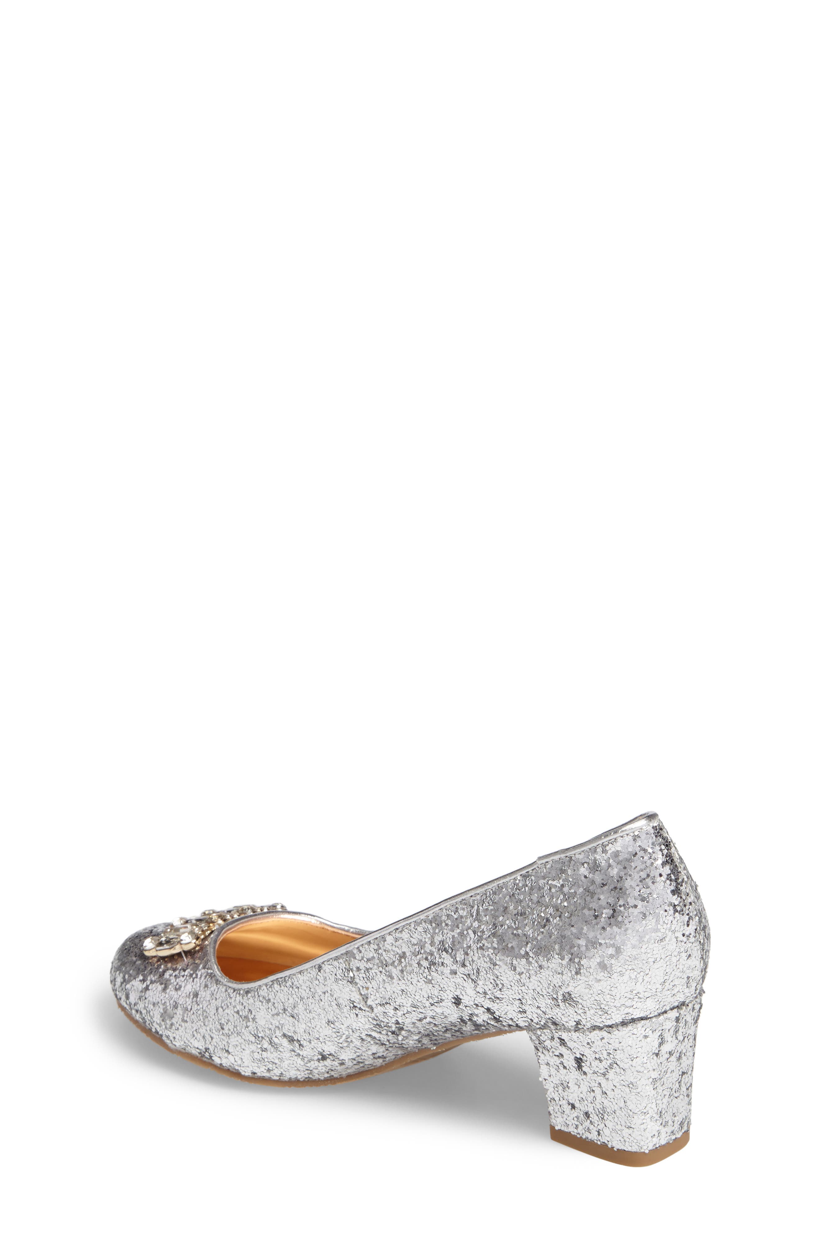 Badgley Mischka Starlett Adorb Pump, Alternate, color, SILVER