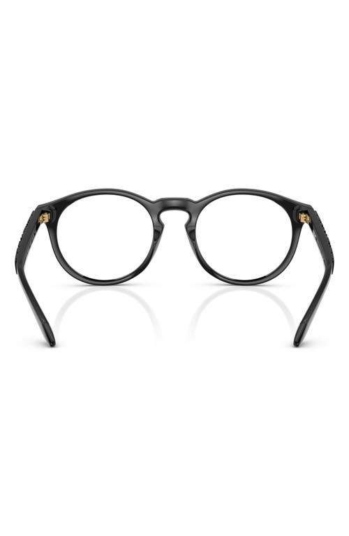 Versace 51mm Phantos Optical Glasses In Black