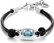 UNODE50 Blue Faceted Crystal Bracelet