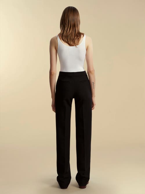 Marina Moscone Slim Trouser In Black