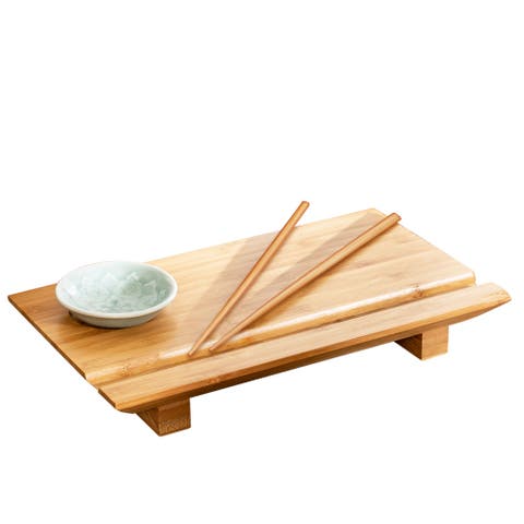 Burnished Sushi Board Set