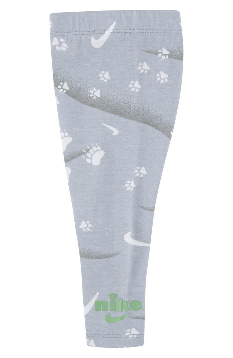 Nike Logo Sweatshirt & Leggings Set, Alternate, color, Wolf Grey