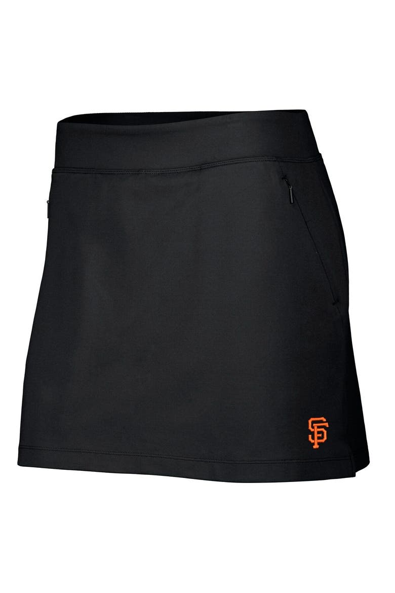 Women's Tommy Bahama Black San Francisco Giants Aubrey IslandZone Skort, Alternate, color, Black