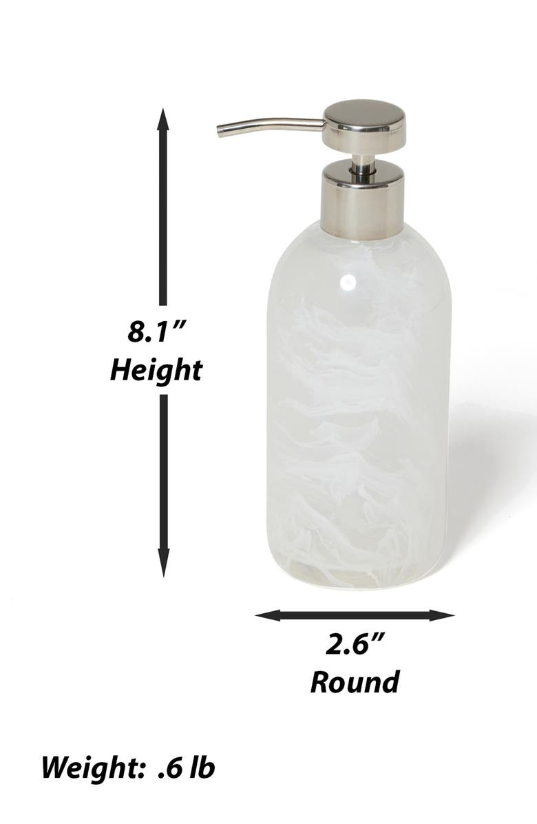 ROSELLI TRADING COMPANY Clouds 7-Piece Bath Accessory Set, Alternate, color, White