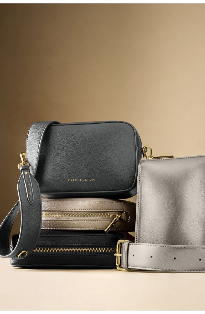 Katie Loxton Avery Small Crossbody Bag, Alternate, color, Graphite