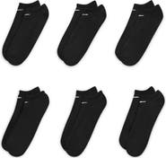 Nike Everyday 6-Pack Lightweight Low Cut Socks