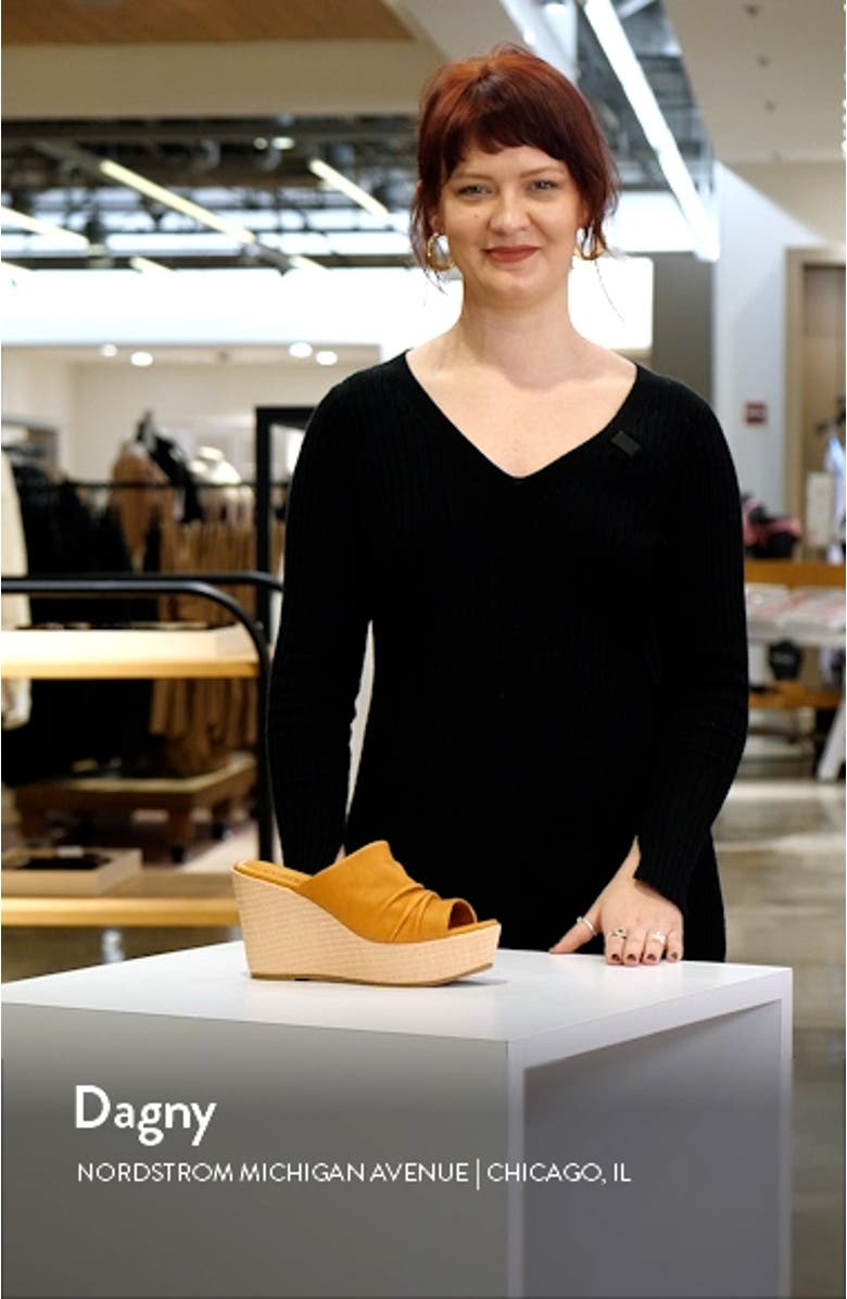 Henley Espadrille Platform Wedge Slide Sandal, sales video thumbnail