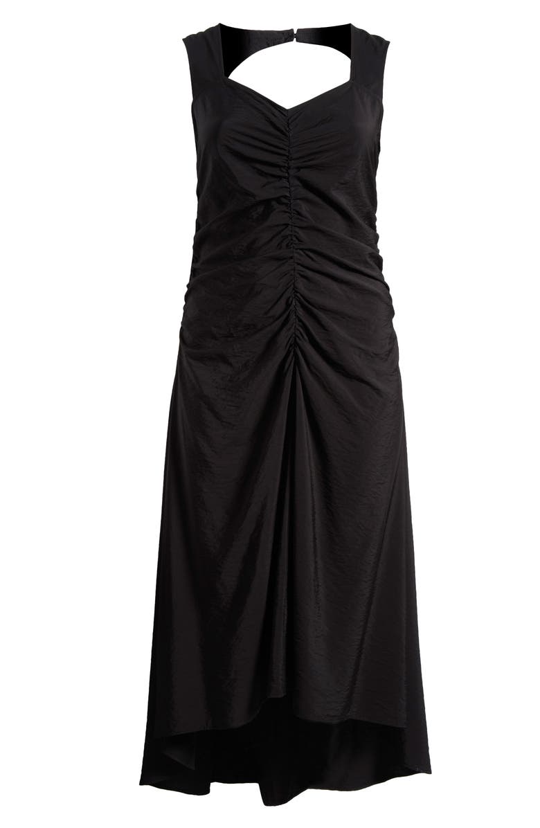 Chelsea28 Ruched High-Low Maxi Dress, Alternate, color, 