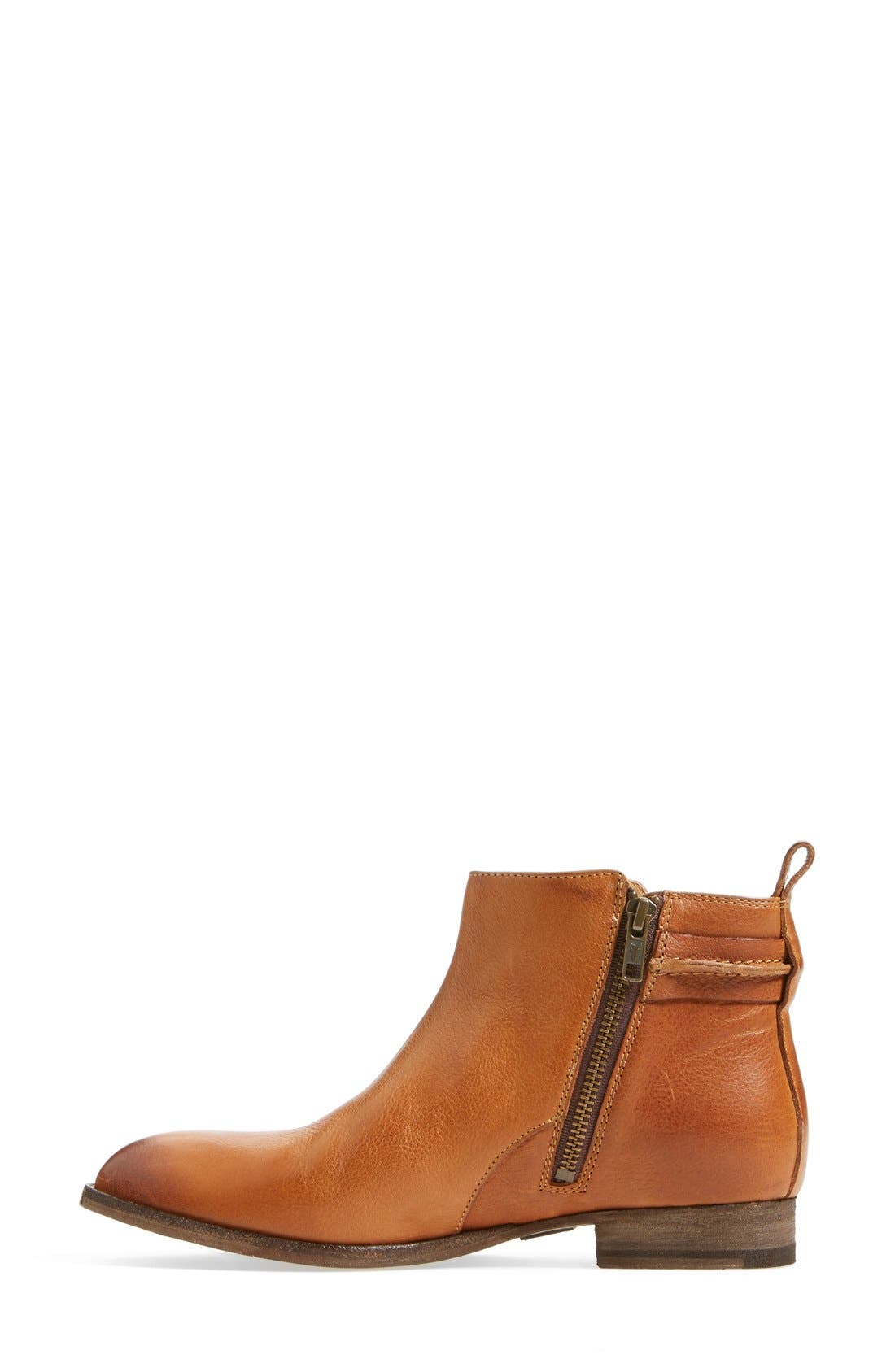 'Bella Belt' Bootie, Alternate, color, CAMEL