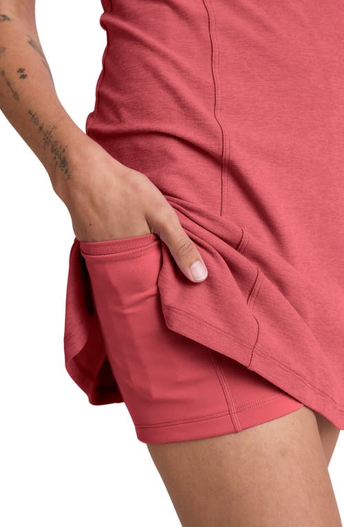 Beyond Yoga Spacedye Starting Line Active Minidress In Pink