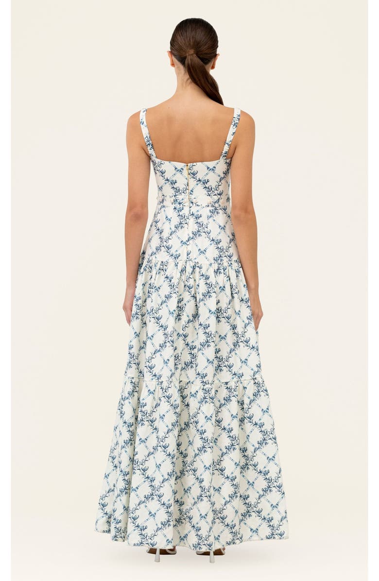 Agua by Agua Bendita Lima Gloriosa Maxi Dress, Alternate, color, Multi