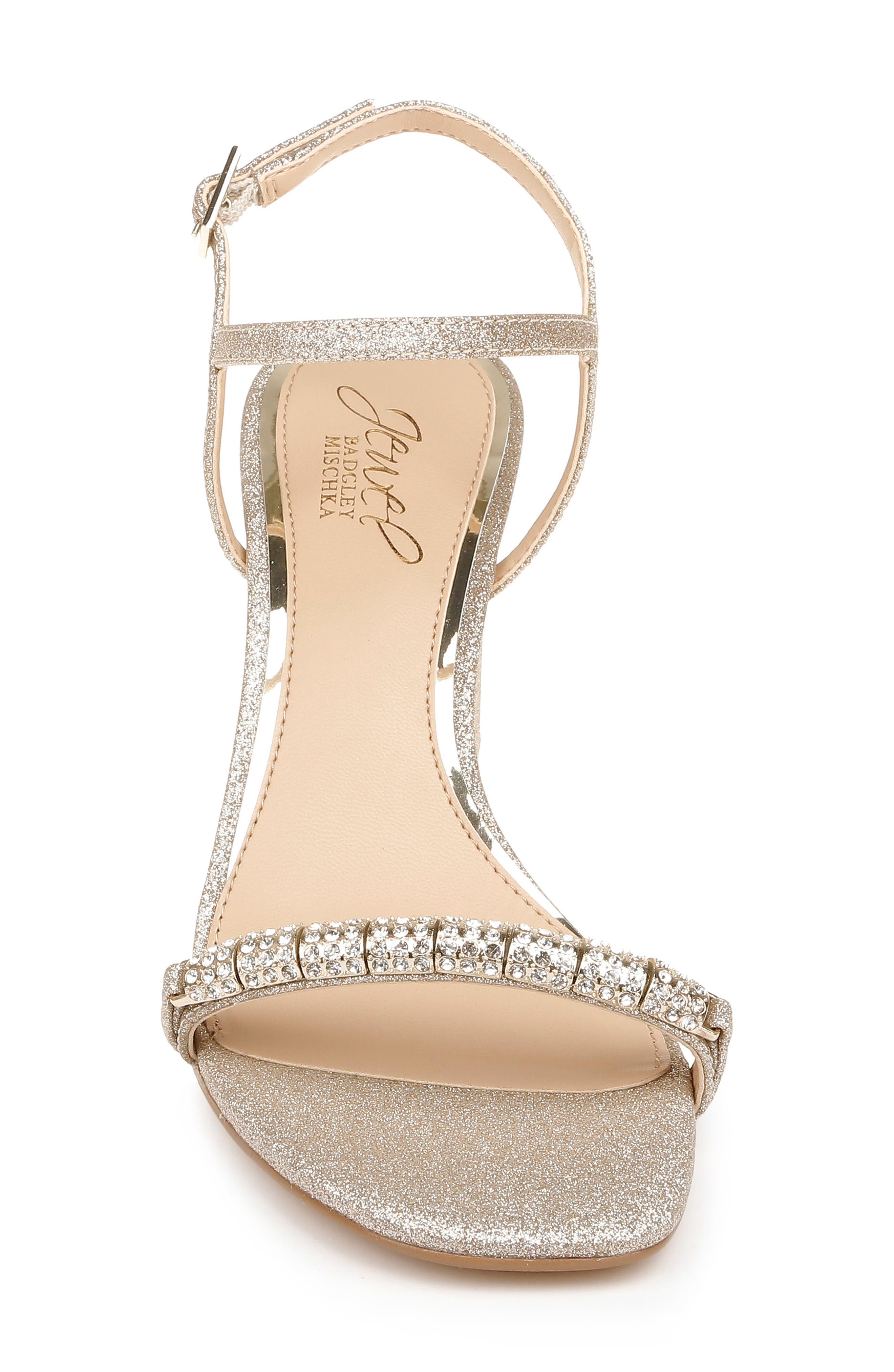 Charlee Block Heel Sandal, Alternate, color, LIGHT GOLD
