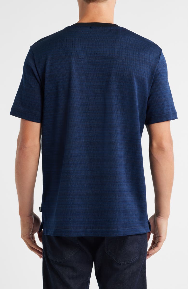 BOSS Taut Jersey Cotton T-Shirt, Alternate, color, Dark Blue