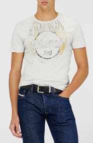 DIESEL® S-Asha Graphic Slim Fit T-Shirt