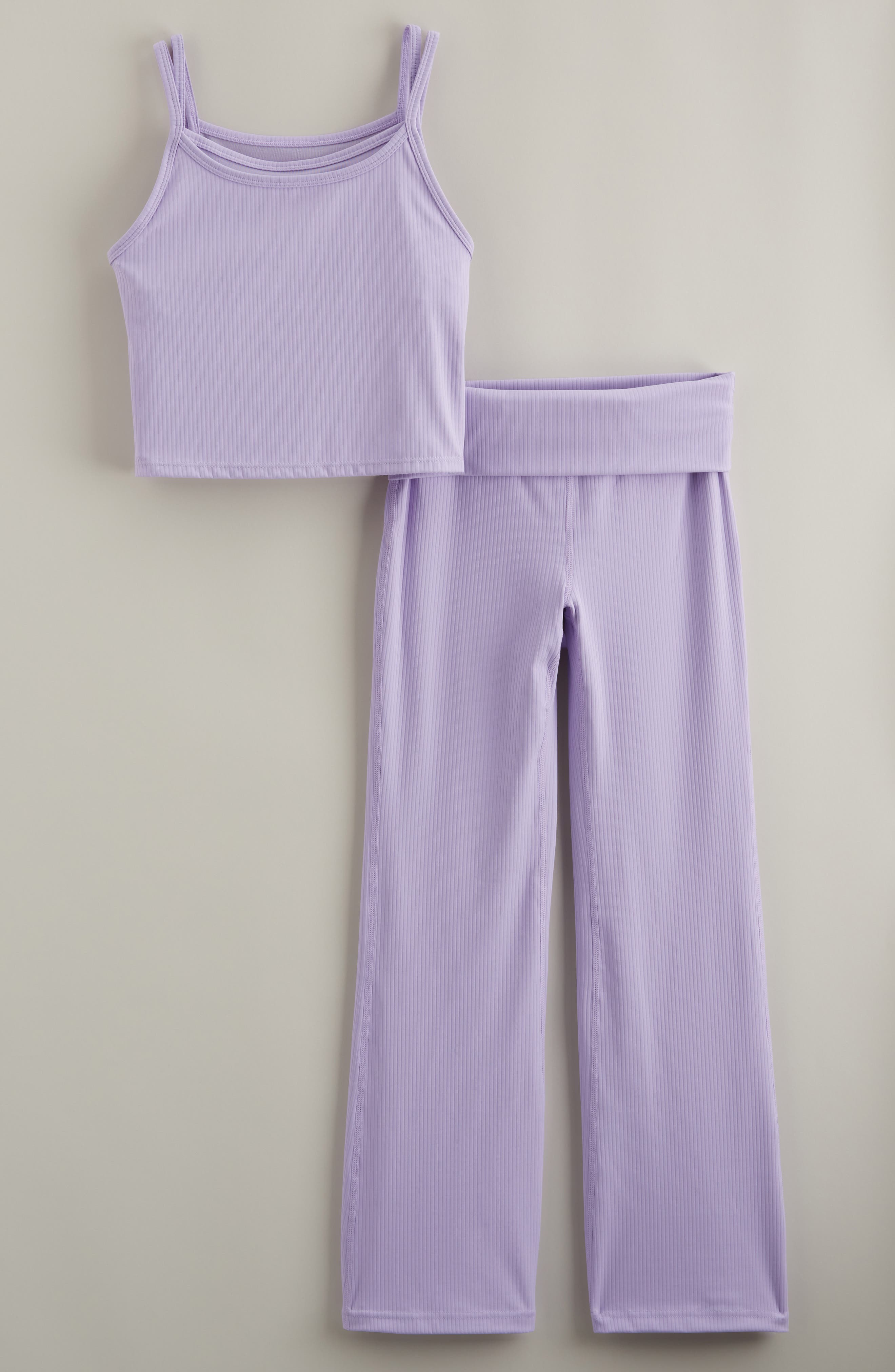 Kids' Rib Camisole & Pants Set