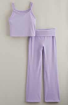 Kids' Rib Camisole & Pants Set