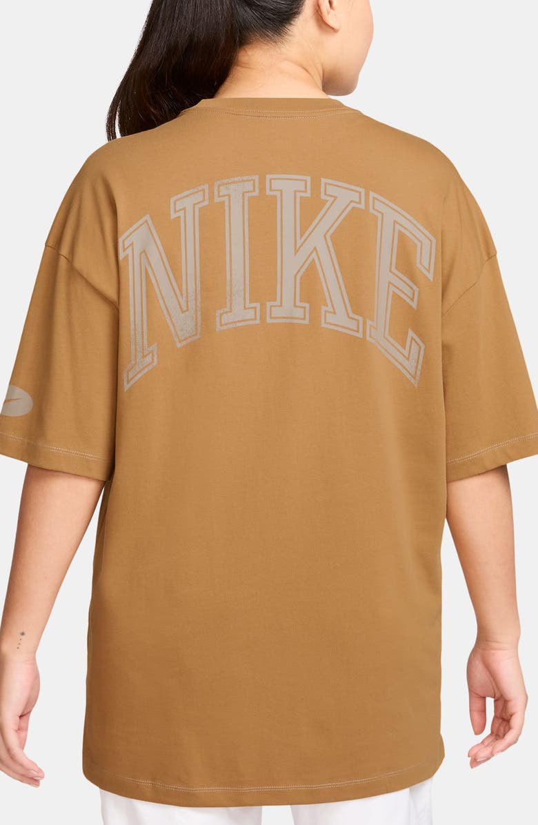 Nike Sportswear Street Oversize Cotton T-Shirt, Alternate, color, Desert Ochre