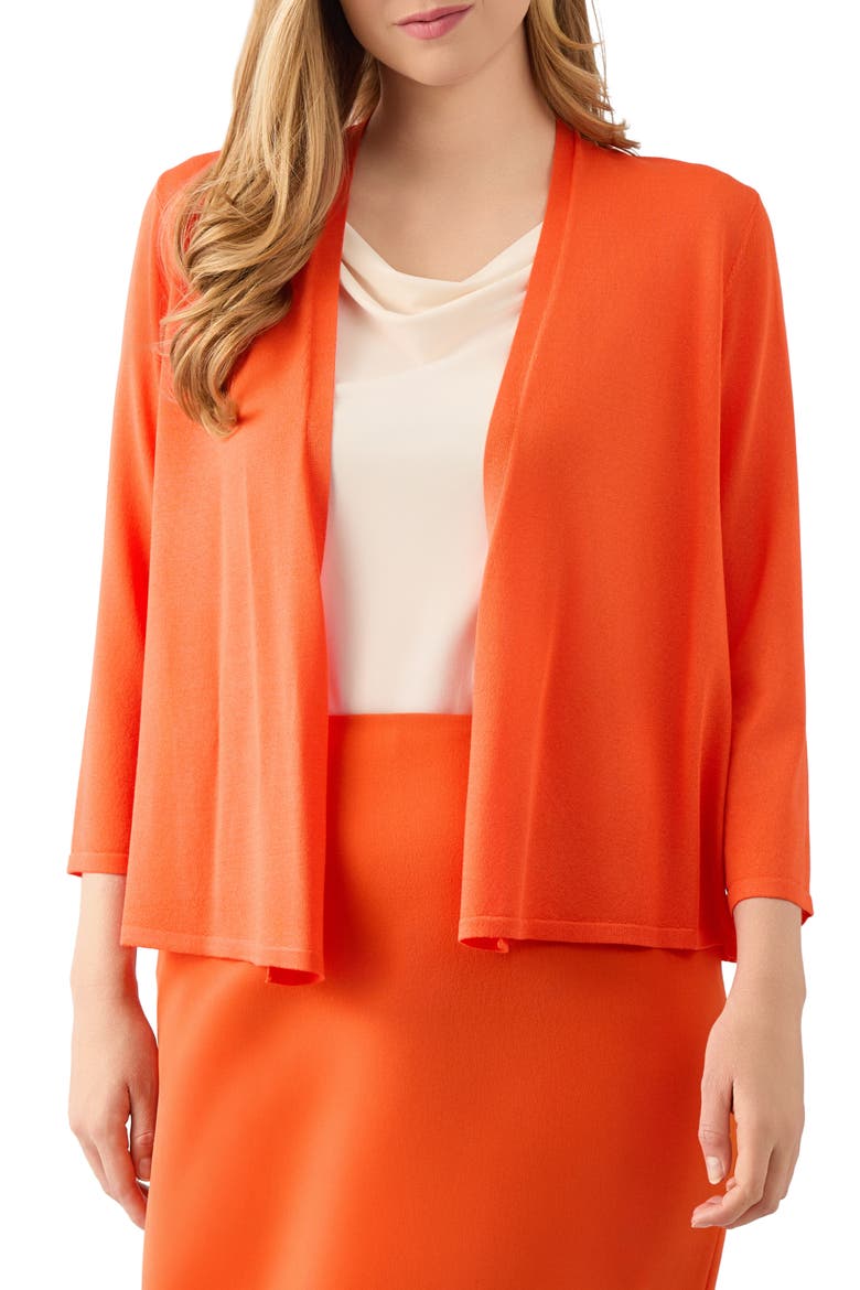 Self Edge Cardigan, Main, color, VALENCIA