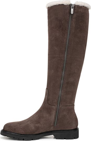 Sibelle Genuine Shearling Knee High Boot