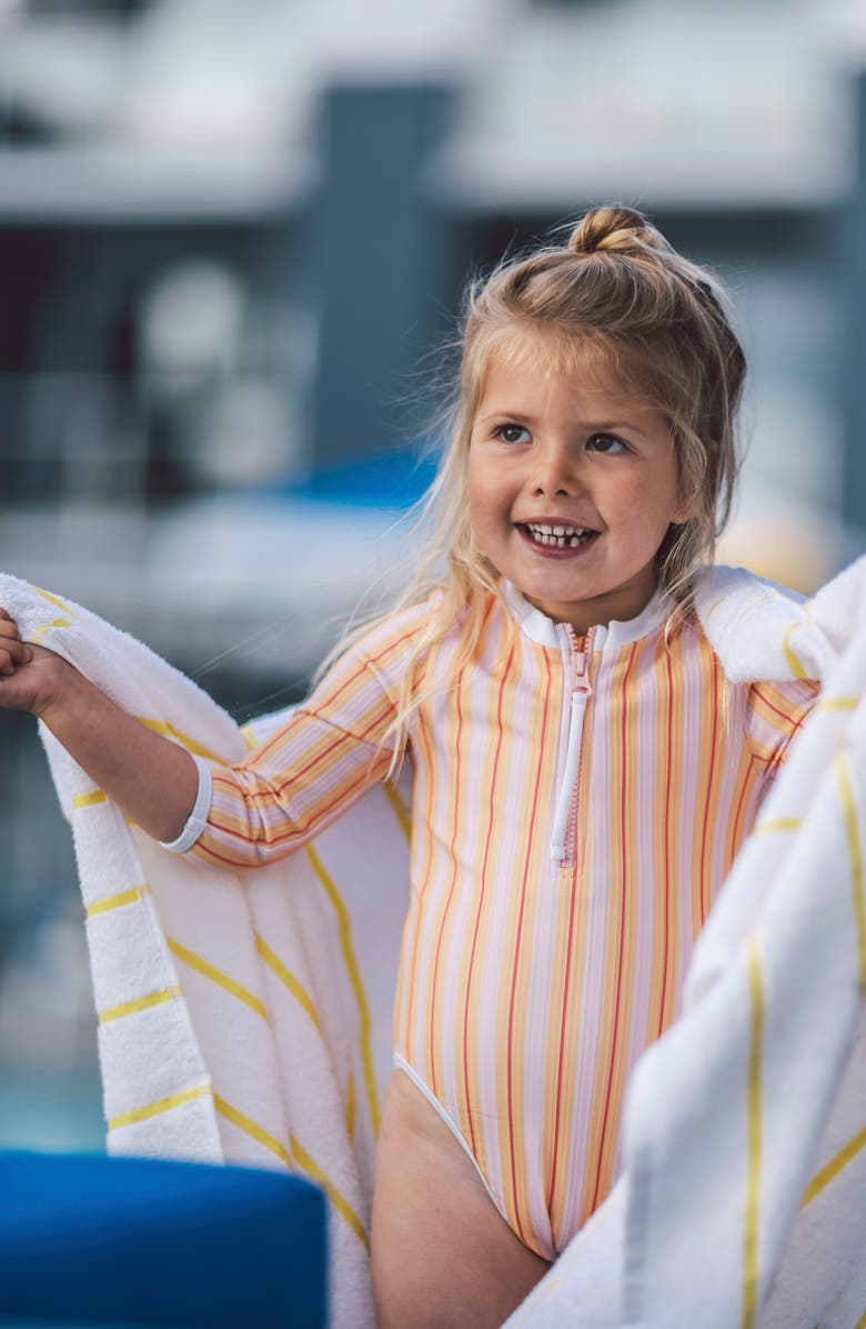 Feather 4 Arrow Kids' Sun Seeker Long Sleeve Rashguard Swimsuit, Alternate, color,