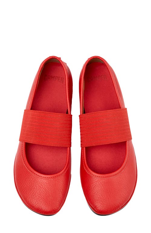 Camper Right Nina Ballet Flat In Red