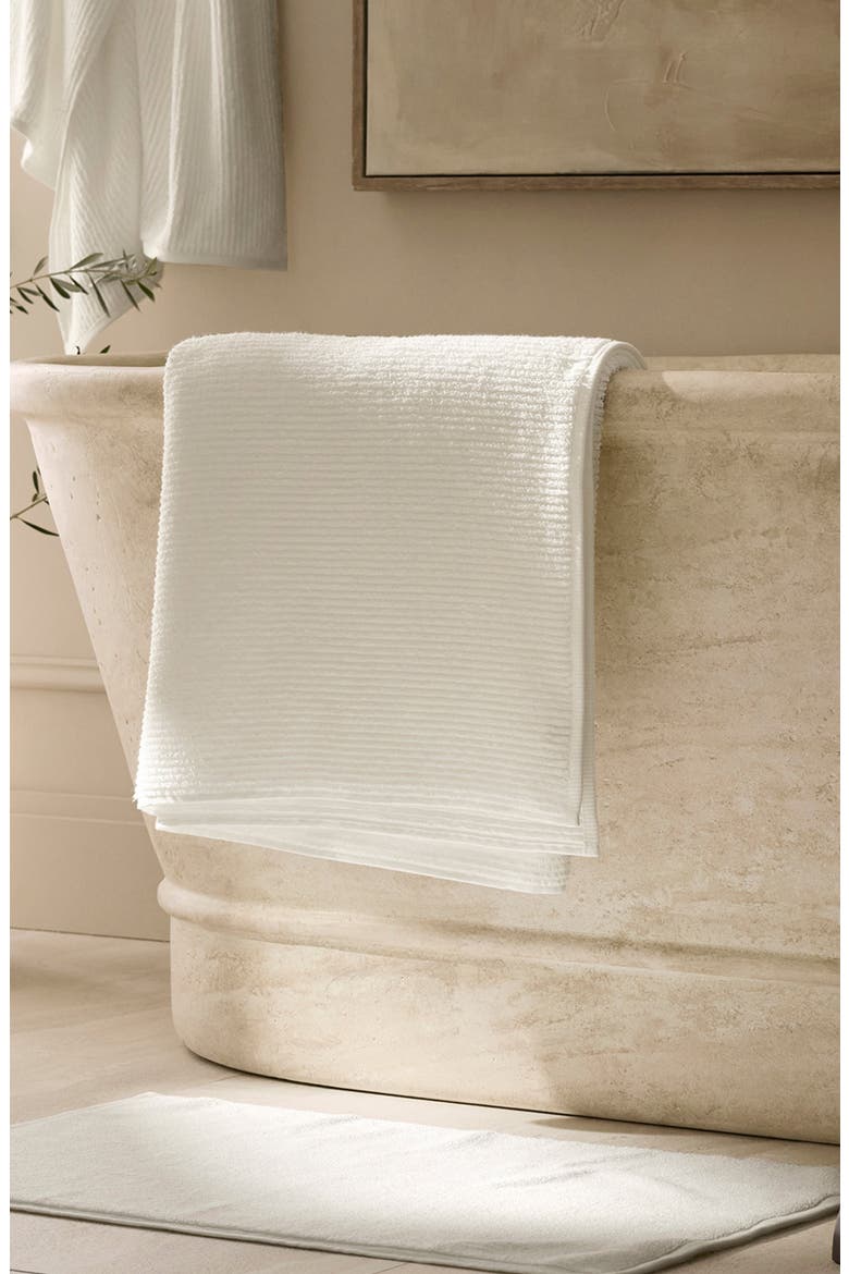 Turkish Rib Bath Sheet, Alternate, color, CREAM