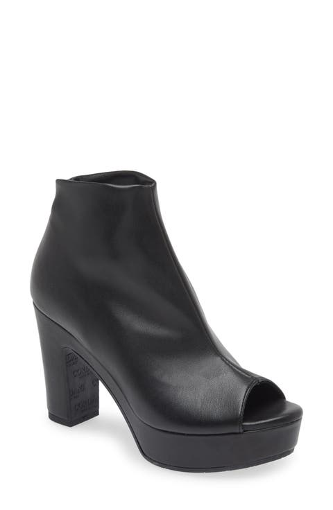 Tyra Peep Toe Platform Bootie (Women)