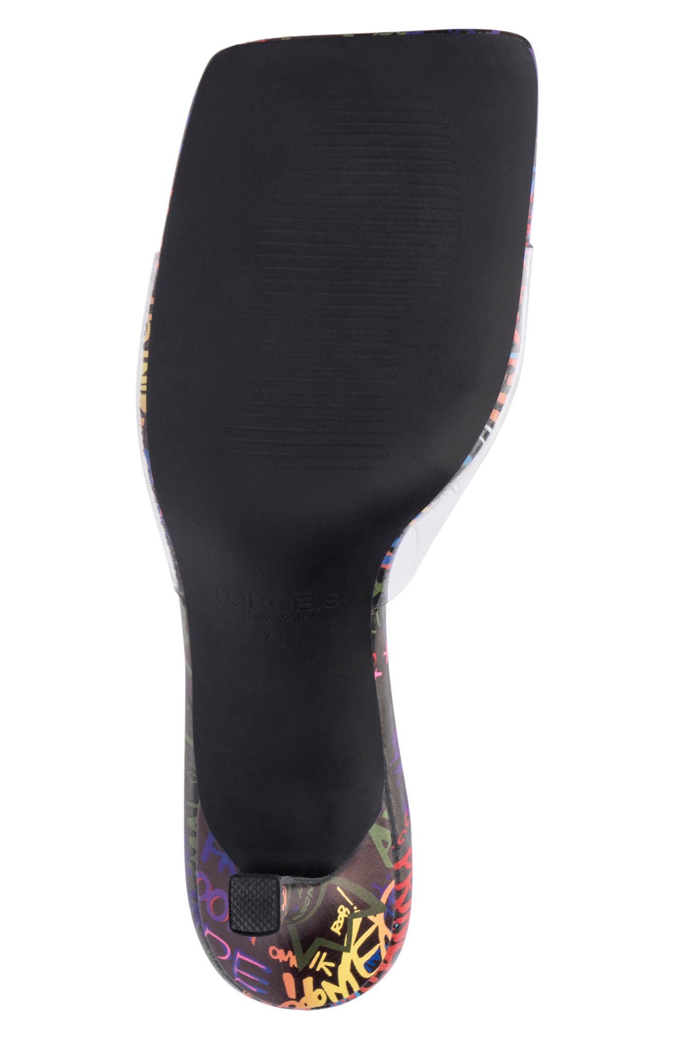 TORGEIS California Clear Strap Stiletto Sandal, Alternate, color, 