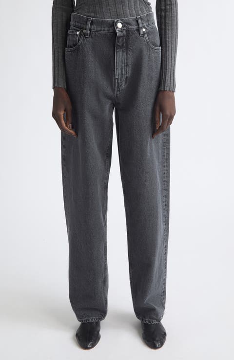 Lightweight Tapered Jeans