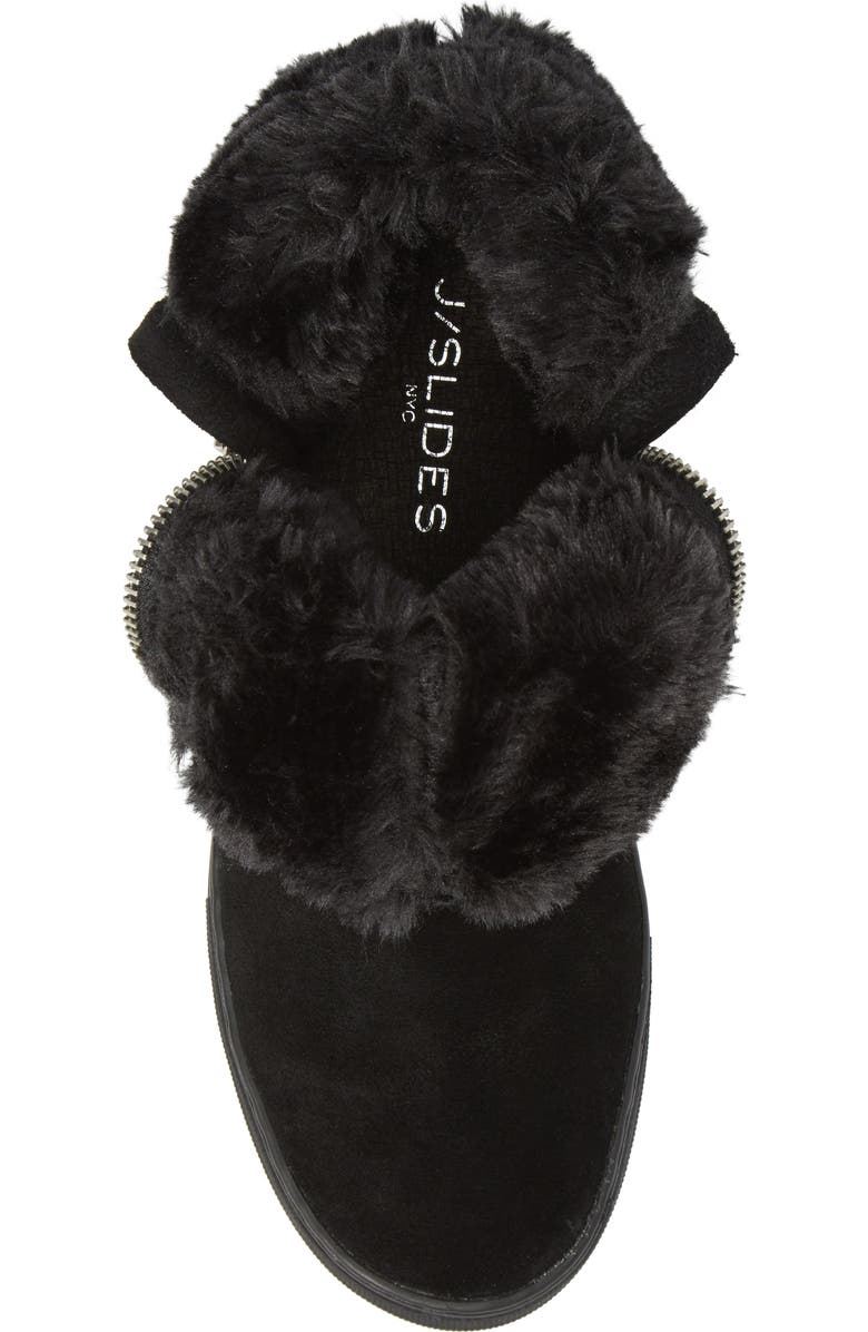 JSlides Allie Faux Fur Lined Platform Boot, Alternate, color,