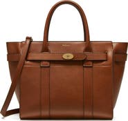 Mulberry Small Zipped Bayswater Leather Satchel
