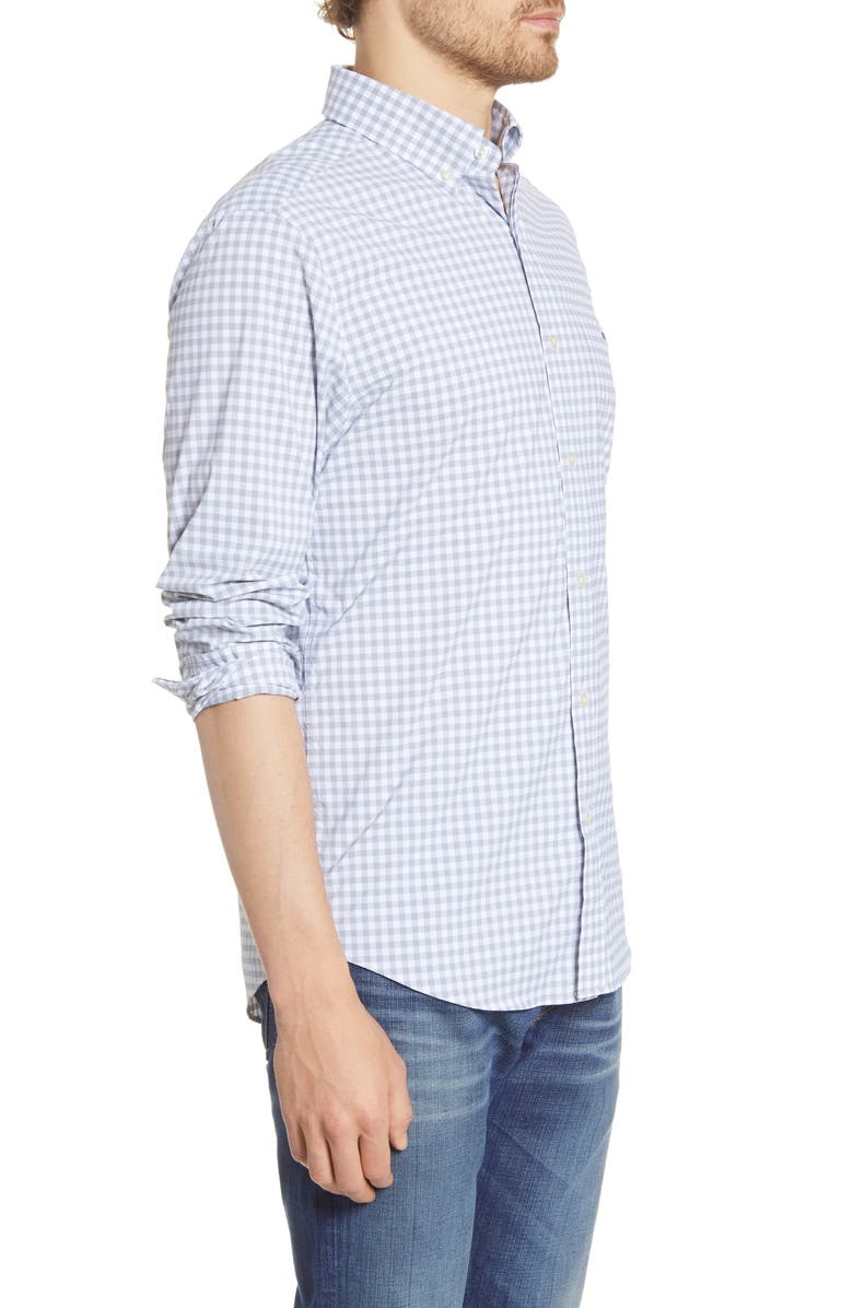 vineyard vines Tucker Evernia Classic Fit Check Button-Down Performance Shirt, Alternate, color, 