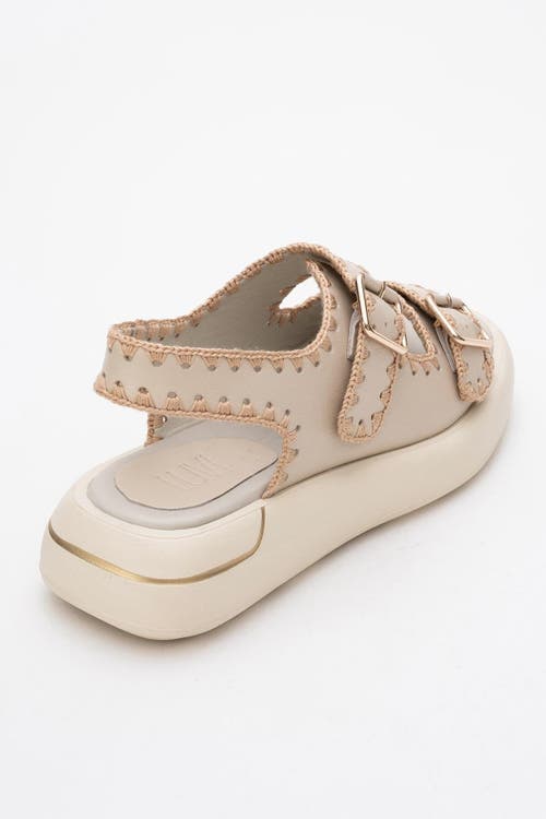 Forever & Always Shoes Douro Braided Rope Strap Leather Sandal